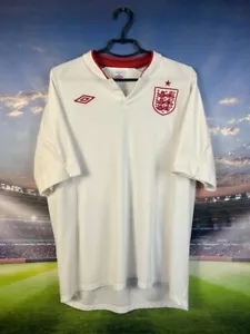 England Team Jersey Home football shirt 2012 - 2013 Umbro Trikot Mens Size 46 - Picture 1 of 7