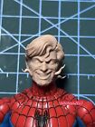 1:6 1:12 1:18 Venom Spiderman Peter Park Head Sculpt For Male Action Figure Toy