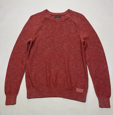 Abercrombie Fitch Pink Thick Knit Sweater Size M Y2K Cozy Cabin Ski Winter Faded - Image 1 of 4