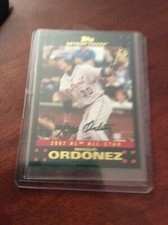 2007 Topps UH Magglio Ordonez AL All Star Gold 1st Edition