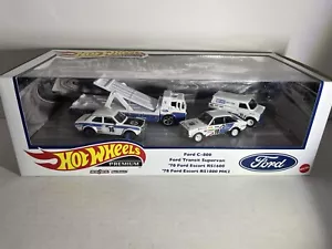 NEW Hot Wheels Premium Collector Set Team Transport Ford Race Team ๐๐ฆ - Picture 1 of 7