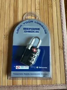 Samsonite Schloss "Lock Your Luggage Before Check-In"..Travel Sentry zertifiziert - Bild 1 von 3
