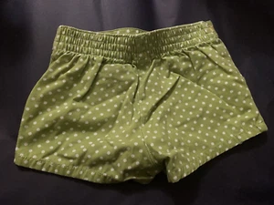 Gymboree Vintage Spring Fun Polka Dot Ribbon Shorts size 2T green, white NWOT - Picture 1 of 3