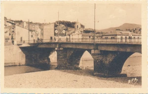 BEDARIEUX 6 Hérault, Le Pont Vieux, sépia, dos blanc, neuve (34000018) - Picture 1 of 2