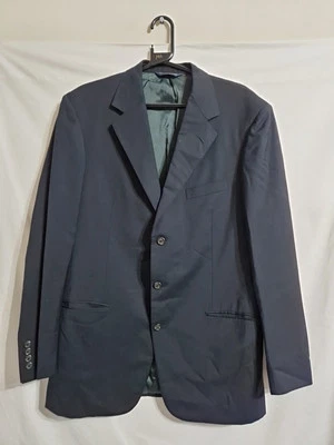 Polo Ralph Lauren Mens Navy Blazer Jacket 100% Wool Size 40 Drop 7L - Image 1 of 4