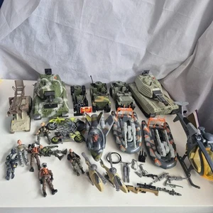 Enorme figura de acción Lanard The Corps vehículos armas paquete tanques helicóptero - Imagen 1 de 15