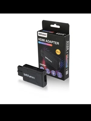Bitfunx N64 HDMI Adapter 720P 1080P HD Converter Upscale N64 SNES SFC GameCube - Image 1 of 4