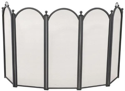 UniFlame S-3655 5 pliegues de gran tamaño acomoda chimeneas más grandes pantalla de estufa Foto 1 de 2