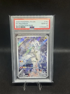 N's Reshiram 167/159 Sv09: Journey Together Holo PSA 10 - Image 1 of 2