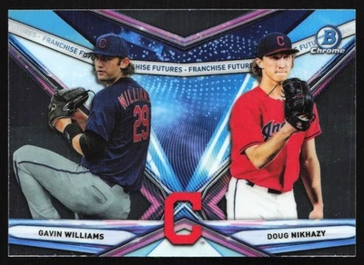 2021 Bowman Draft Franchise Futures Doug Nikhazy Gavin Williams #FF-10 GS1 - Image 1 of 2