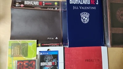 Capcom Resident Evil 3 Z Version Collectors Edition PS4 Game Figure Japan - Image 1 of 4