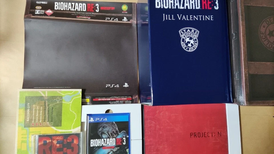 Capcom Resident Evil 3 Z Version Collectors Edition PS4 Game Figure Japan - Image 1 of 4