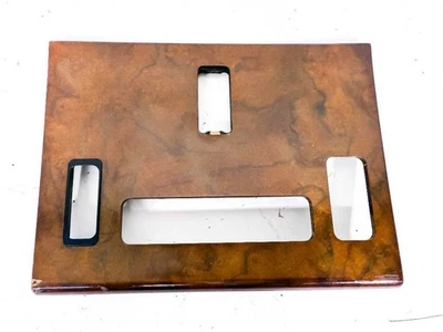 86-89 Mercedes R107 560SL Climate Control Trim Bezel Walnut OEM 1076804509 - Image 1 of 4