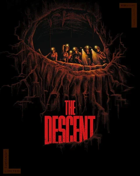 [PREORDER RESTOCK SOON] Lionsgate Limited THE DESCENT 4K UHD + Blu-ray Steelbook - Imagen 1 de 4