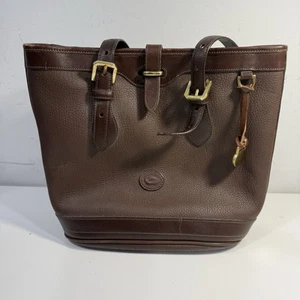 Borsa a tracolla vintage anni 90 Dooney & Bourke in pelle di ciottoli per tutte le stagioni - Foto 1 di 16