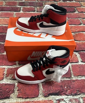Nike Air Jordan 1 AJKO High Chicago Masculino Tamanho 7 Vermelho Branco Preto 638471-101 - Imagem 1 de 4