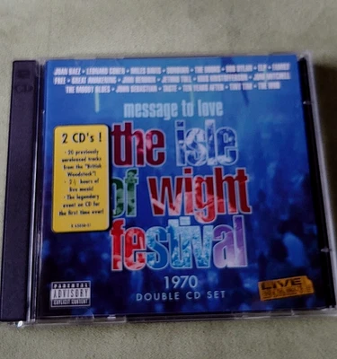 MESSAGE TO LOVE- The Isle of Wight Music Festival-1970- 2 CD SET-NEAR NEW - Image 1 of 4