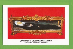 Santino Holy Card Image Pieuse Heiligenbild Corpo di S.Giuliana Falconeri - Picture 1 of 1
