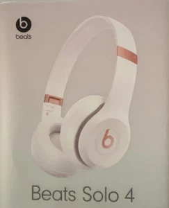 BEATS BY DR DRE SOLO 4 WIRELESS ON EAR BLUETOOTH HEADPHONES CLOUD PINK BRAND NEW - Picture 1 of 2