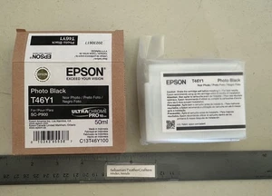 Authentic Epson T46Y1 Photo Black Surecolor Ink Cartridge for SC-P900 Inkjet - Picture 1 of 1
