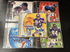 Sega Dreamcast Lot  Of 5 Retro & Sports