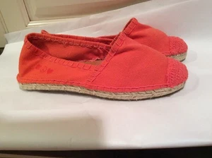 Lucky Brand Sari Orange Espadrilles Size 5.5 - 6 M. Pristine! - Picture 1 of 8