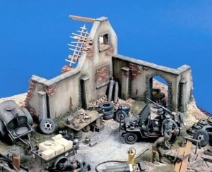 VERLINDEN PRODUCTIONS 328 - NORMANDY VILLAGE RUIN I - 1/35 POLYSTONE KIT - Imagen 1 de 2