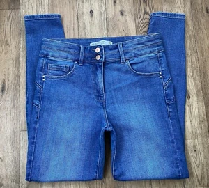 Ladies NEXT Lift Slim & Shape jeans size 15 R waist 33 leg 30 High Rise Skinny - Picture 1 of 11