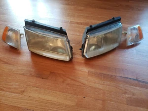Pair Headlights Driving Head lights Headlamps Set of 2 Driver & Passenger Side - Picture 1 of 6