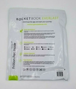 Rocketbook CORE Smart Reusable Notebooks with Pilot Frixion Pen NEW Sealed - Picture 1 of 3