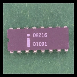 D8261 Intel Four-Bit Parallel Bidirectional Bus Driver CERDIP-16 NOS 8216 M8216 - Bild 1 von 9