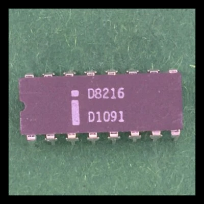 Controlador de bus bidireccional paralelo Intel de cuatro bits D8261 CERDIP-16 NOS 8216 M8216 Foto 1 de 4