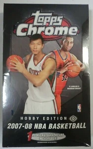 2007/08 TOPPS CHROME NBA BASKETBALL HOBBY BOX KEVIN DURANT RC NEW SEALED - Picture 1 of 4