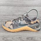 Nike Metcon 4 Camo Crossfit Gym Training Shoes Trainers Camouflage Size UK 5 