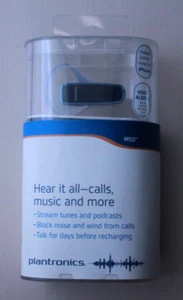 Plantronics Bluetooth Headset M50 New & Sealed Bluetooth 3.0 Headset - Zdjęcie 1 z 2