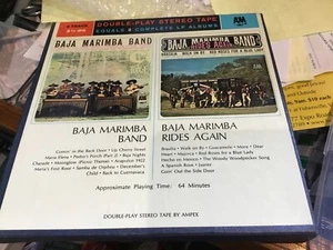 REEL TO REEL BAJA MARIMBA BAND /BAJA MARIMBA RIDES AGAIN NOT TESTED - Zdjęcie 1 z 3