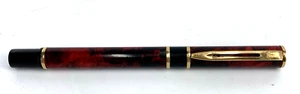 Penna a sfera Waterman Laureat in marmo rosso - Foto 1 di 11