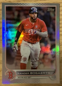 2022 Topps Series 1 XANDER BOGAERTS Rainbow Foil #8 BOSTON RED SOX