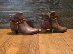 Pikolinos Calafat Brown Booties Leather size 37 - Picture 1 of 6
