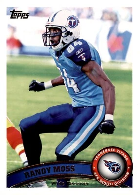 2011 Topps - #258 Randy Moss - Image 1 of 2