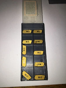 ISCAR CARBIDE INSERTS QUANTITY 10 GIMF 608 IC 9015 - Imagen 1 de 2