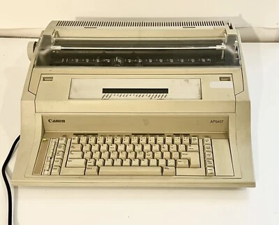 Canon AP9417 Vintage Typewriter  - Image 1 of 4