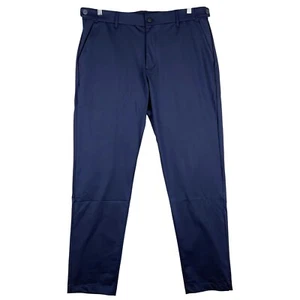 YoungLA Office Tech Pants Slim Fit Navy Blue 38L (Fits 36x30) - Picture 1 of 6
