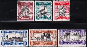 LIBYEN - ITALIENISCHE KOLONIEN - TRIPOLIS - B17 - B22 - KOMPLETTSATZ - ANSEHEN! - Bild 1 von 1