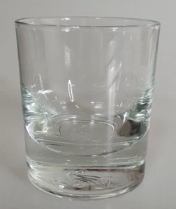 One Crown Royal Highball Whiskey On The Rocks Glass Raised Crown Pillow Logo 8oz - Picture 1 of 6