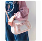 Lolita Girls' Pink Rabbit Adjustable PU Shoulder Crossbody Bag Messenger Bags
