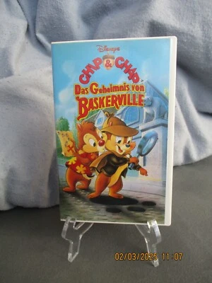 VHS - Chip & Chap - Das Geheimnis von Baskerville / Hologramm-Auflage - Bild 1 von 4