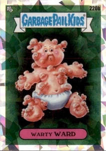 2023 Garbage Pail Kids Chrome Series 6 ATOMIC Refractor Warty WARD #220b - Picture 1 of 2