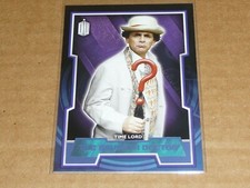 2015 Topps DOCTOR WHO BLUE PARALLEL /199 THE SEVENTH DOCTOR #7 J3354