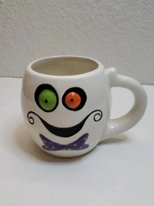 Cracker Barrel Halloween Pajarita Fantasma, Antigua Taza Tienda Country, Bonita, Coleccionable - Imagen 1 de 11